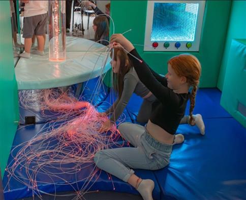 Fibre Optic Sensory Lights